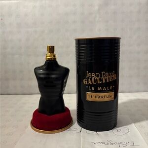 Jean Paul Gaultier Le Male Black and Gold Bottle